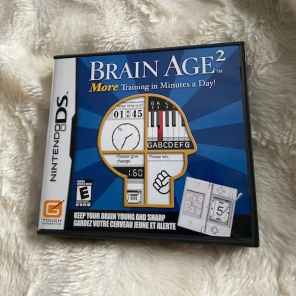 2/$45 Nintendo DS Brain Age 2 from 2007 - Picture 1 of 8